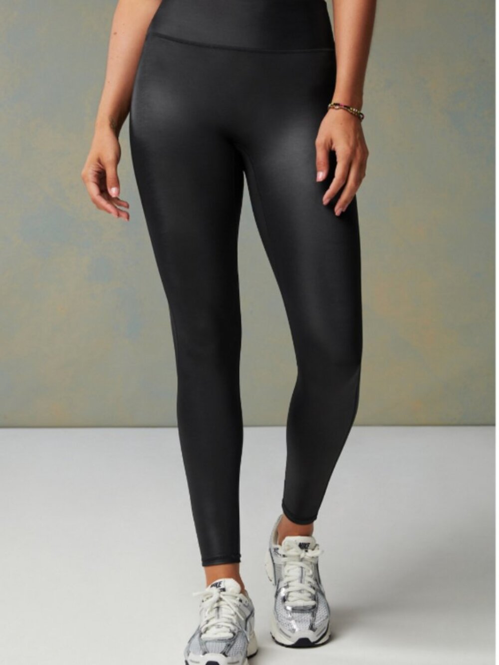Fabletics | Motion365+ Shine High-Waisted Legging | Black Shine | XL